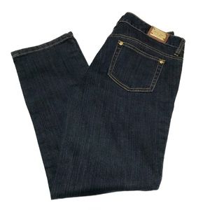 EUC Michael Kors Dark Blue Denim Size 8P Jeans Straight